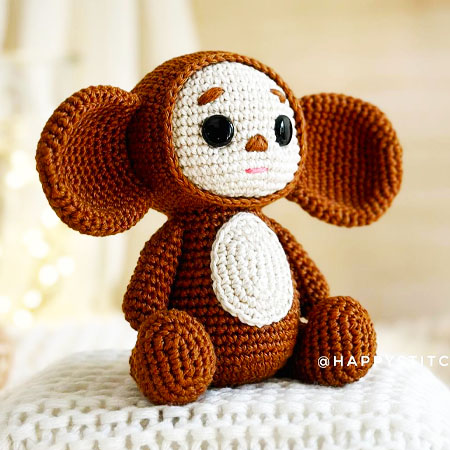 You are currently viewing Cheburashka Keychain Amigurumi Free Pattern