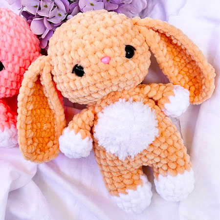 You are currently viewing Little Plush Bunny Selnya Amigurumi PDF Pattern