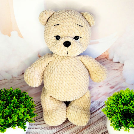 Read more about the article Mishutka Plush Bear Crochet Free Pattern