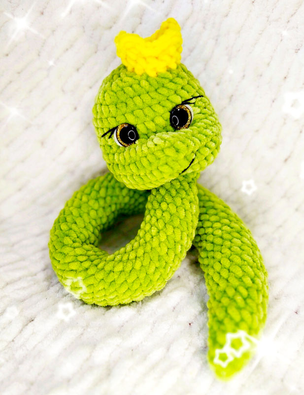 You are currently viewing Pluısh Crochet Snake Princess Free Pattern