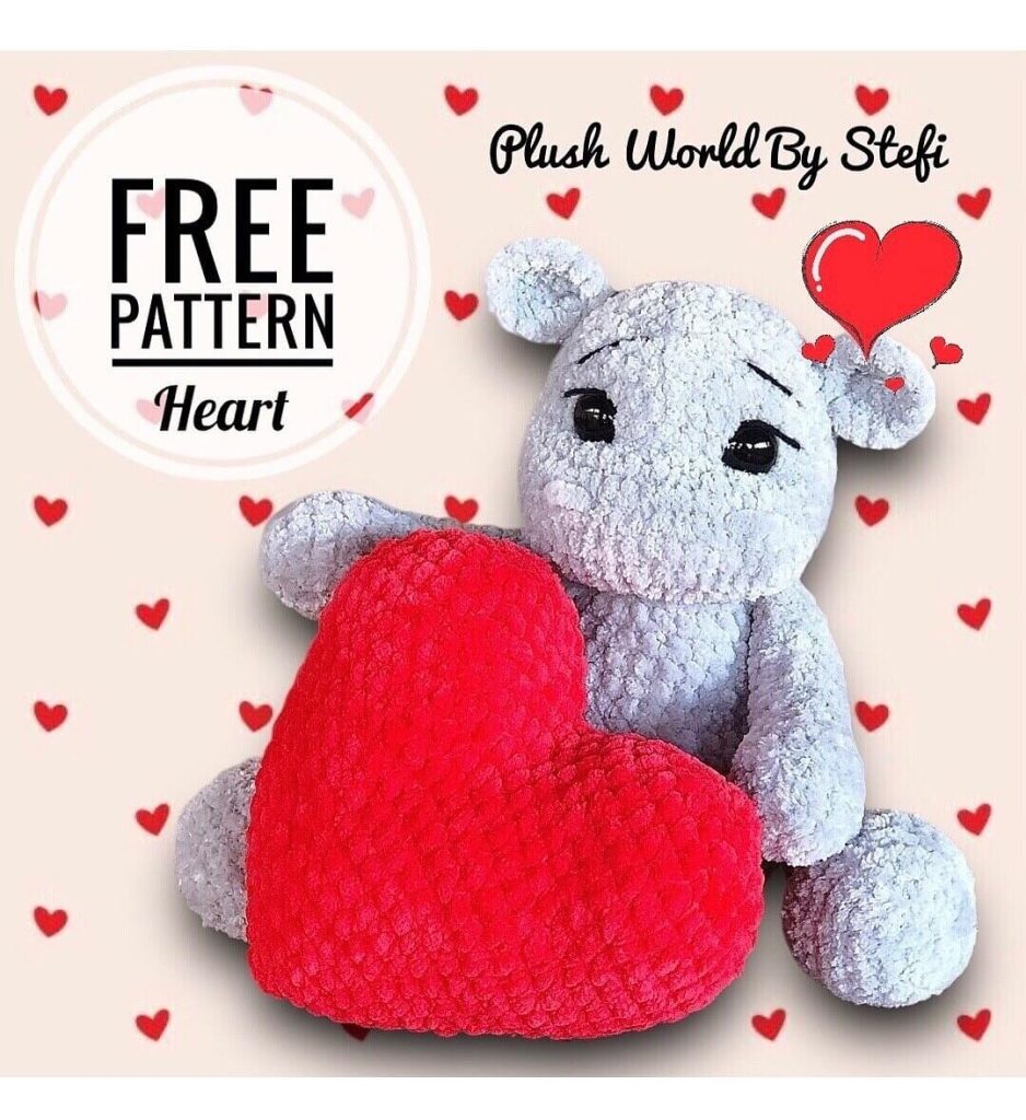 Free Valentine Heart Amigurumi Pattern